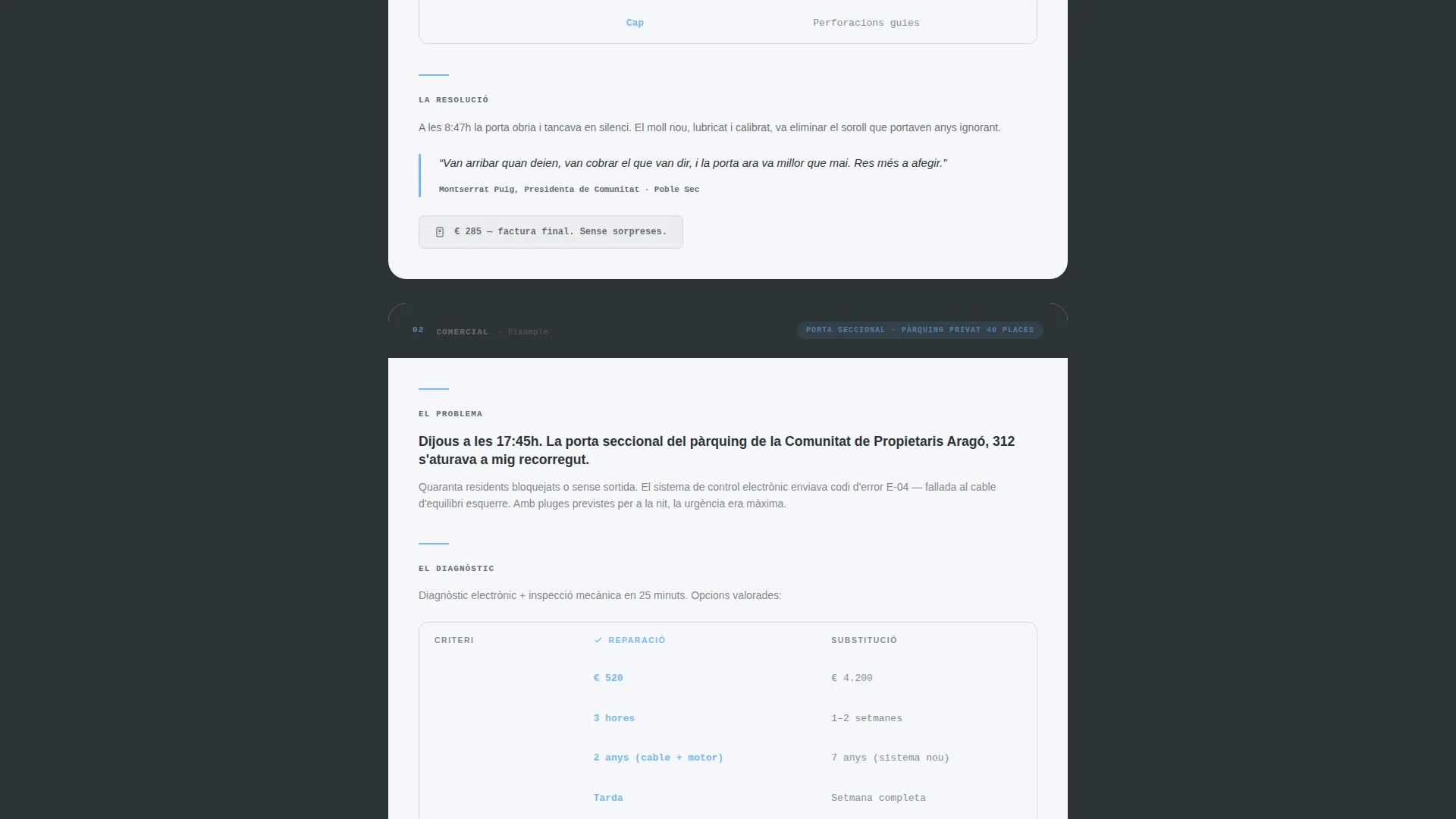 Authoritative Garagedoor | Free Website Template | Rocket