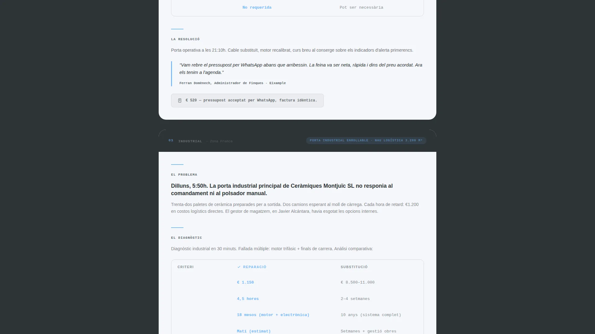 Authoritative Garagedoor | Free Website Template | Rocket