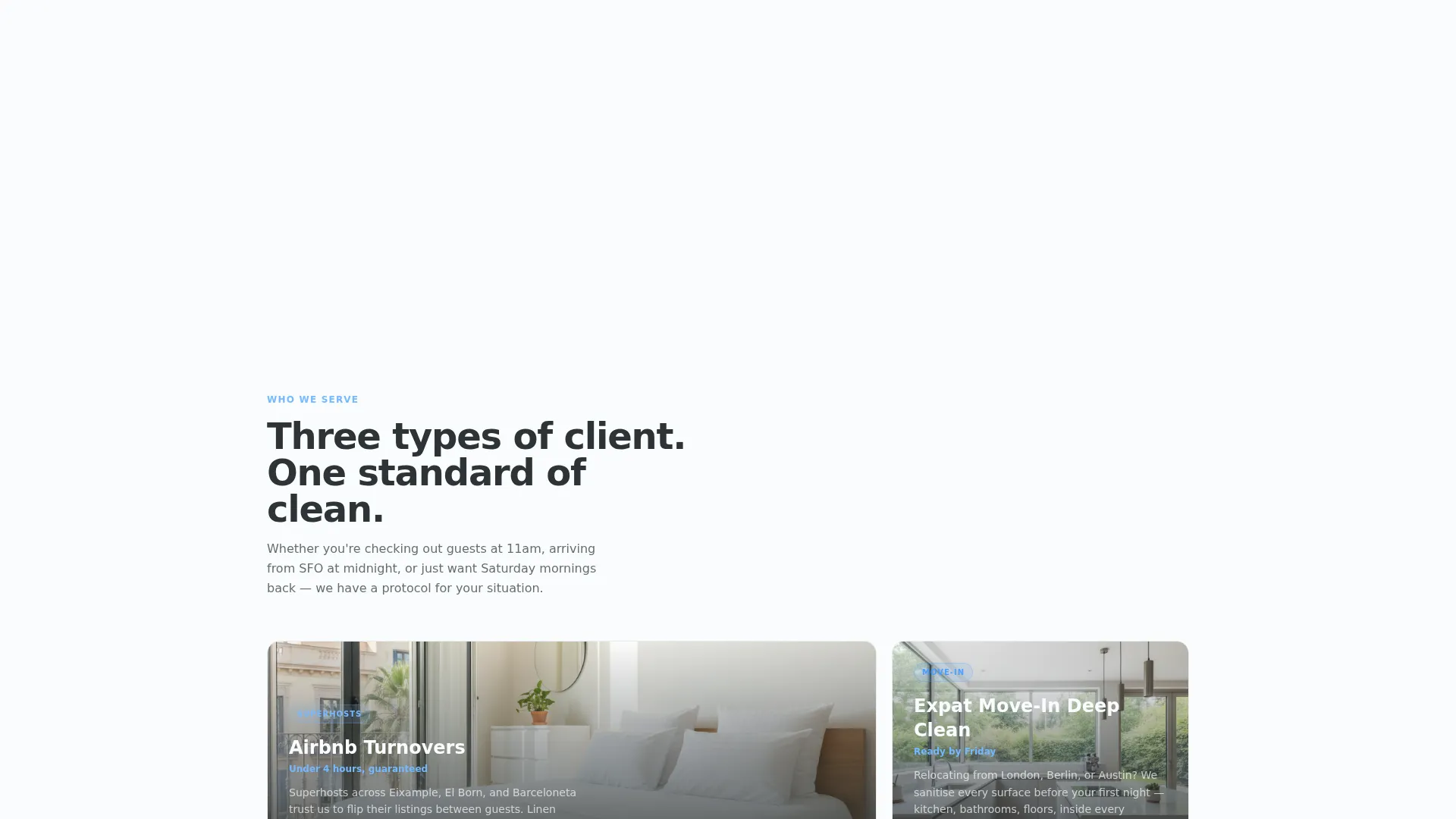 Spotless Cleaning | Free Website Template | Rocket