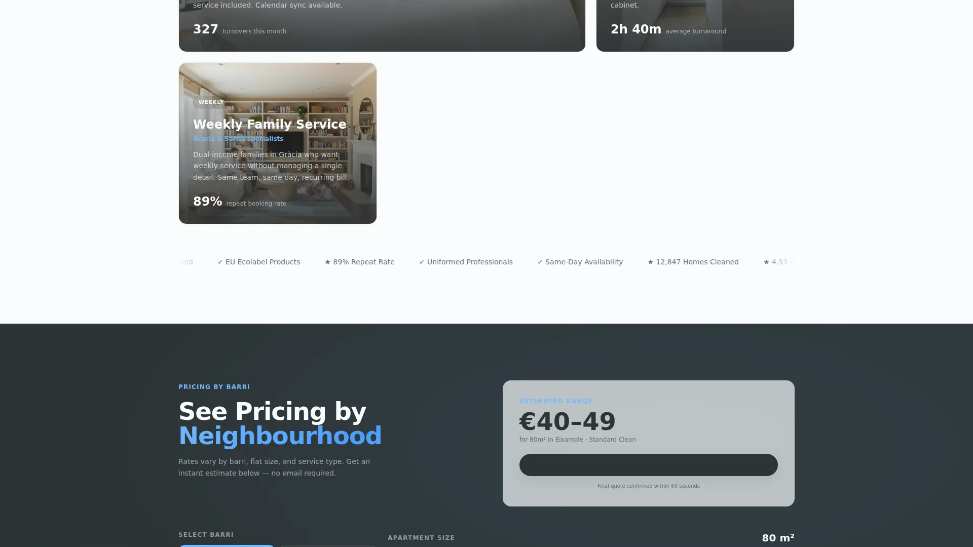 Spotless Cleaning | Free Website Template | Rocket