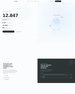 Spotless Cleaning | Free Website Template | Rocket