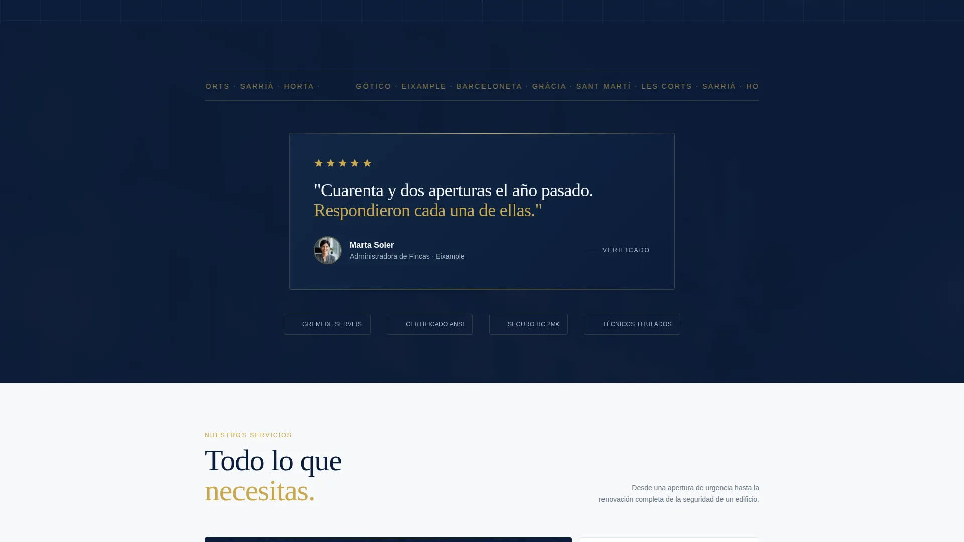 Trusted Locksmith | Free Website Template | Rocket