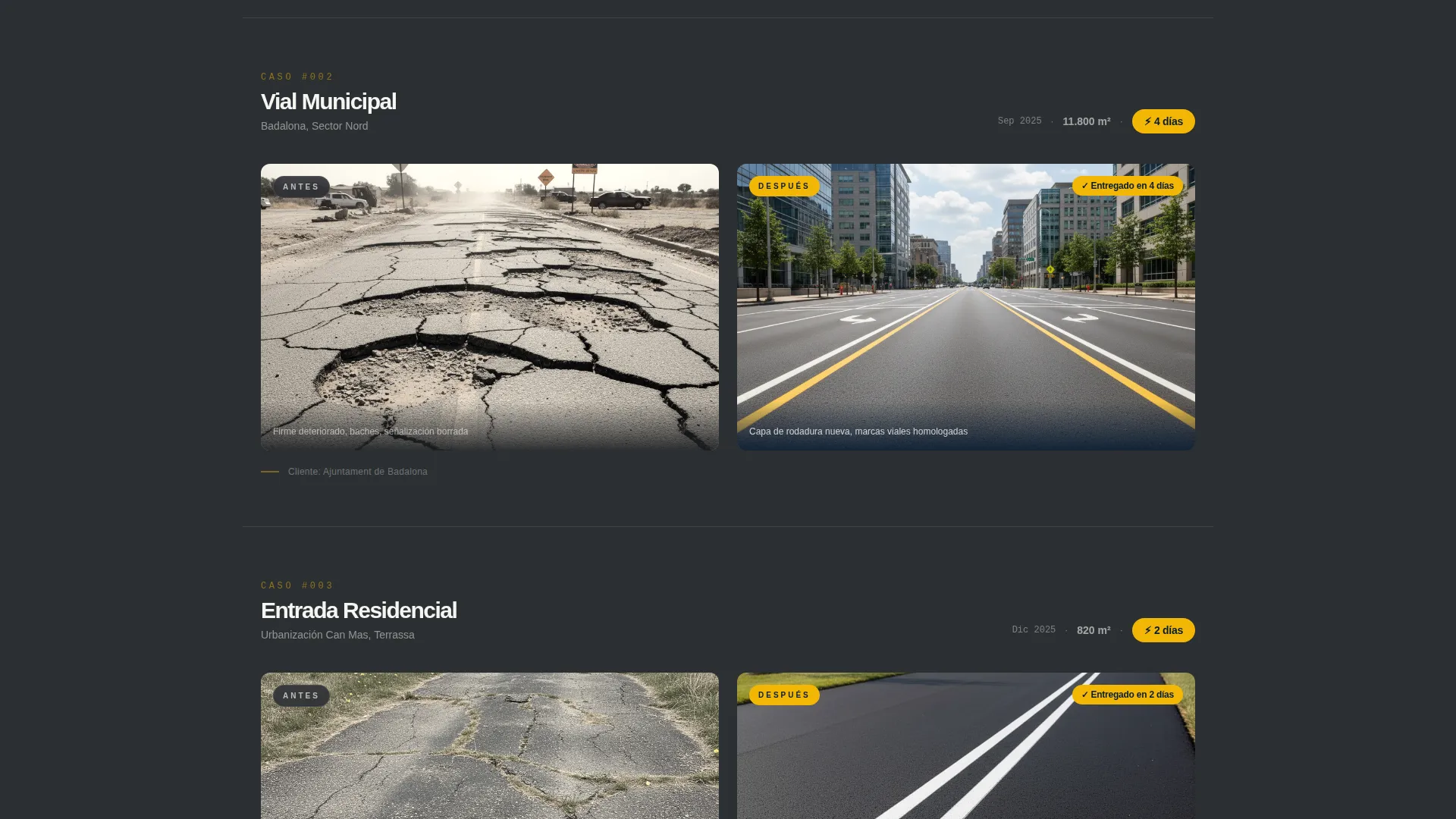 Precision Paving | Free Website Template | Rocket