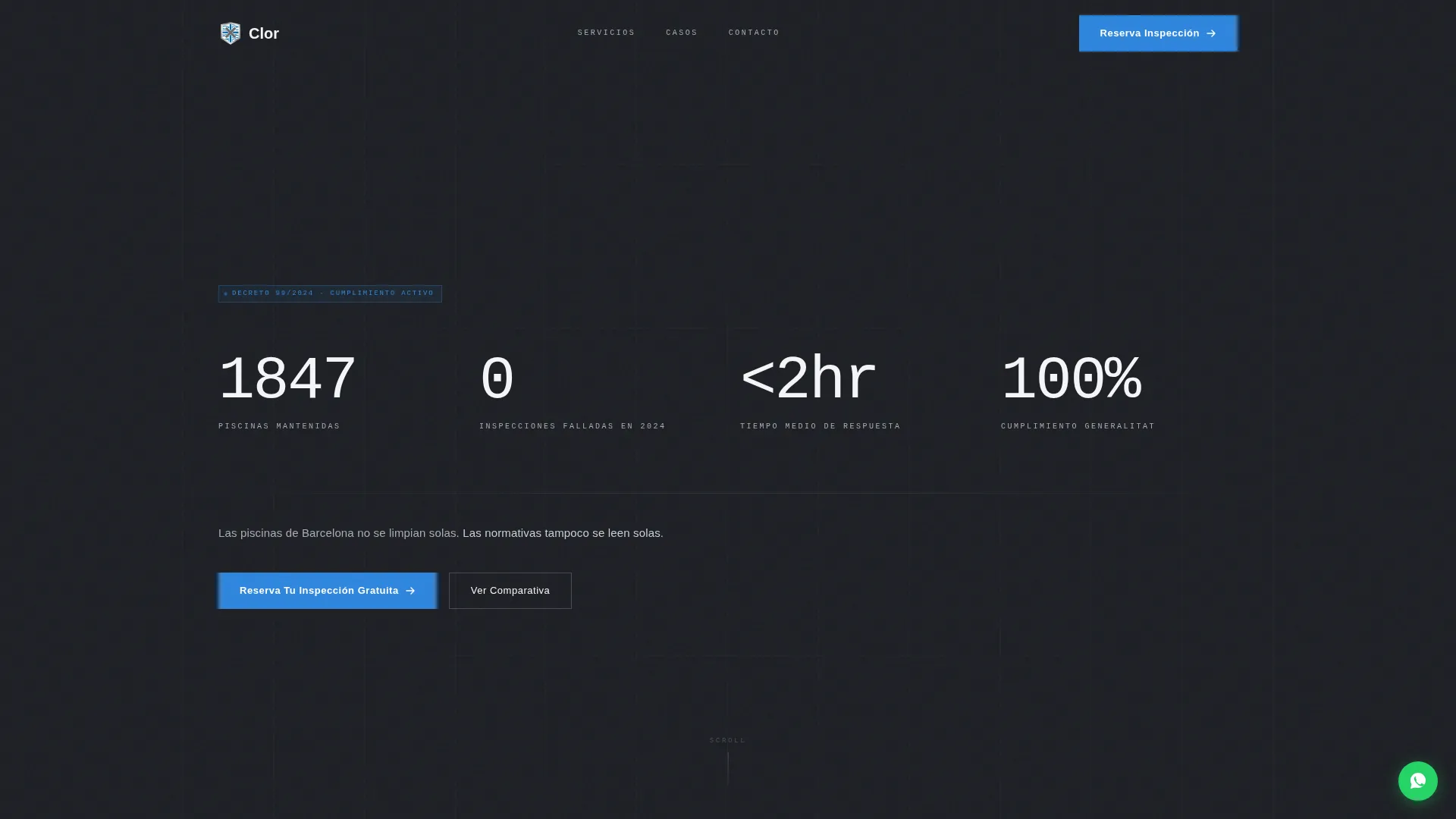 Compliant Poolcleaning | Free Website Template | Rocket