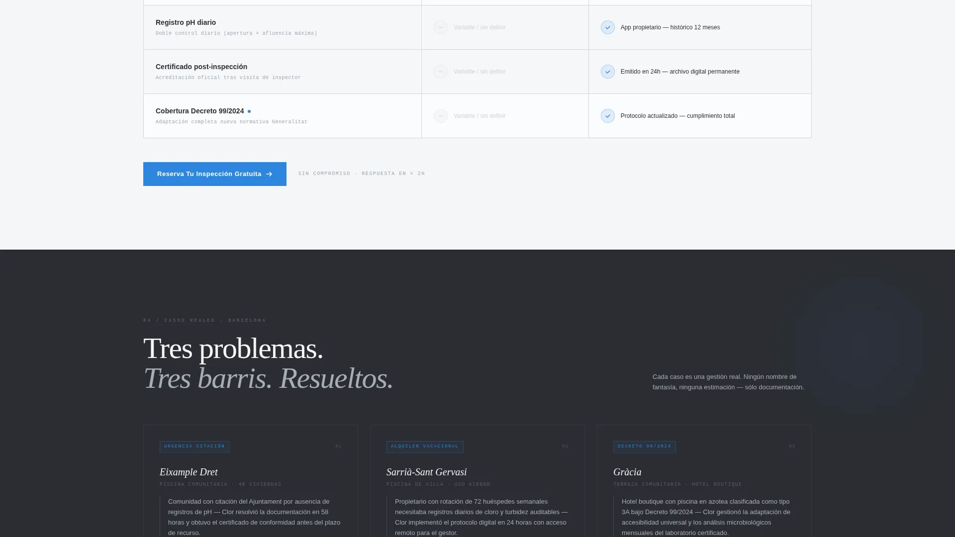Compliant Poolcleaning | Free Website Template | Rocket