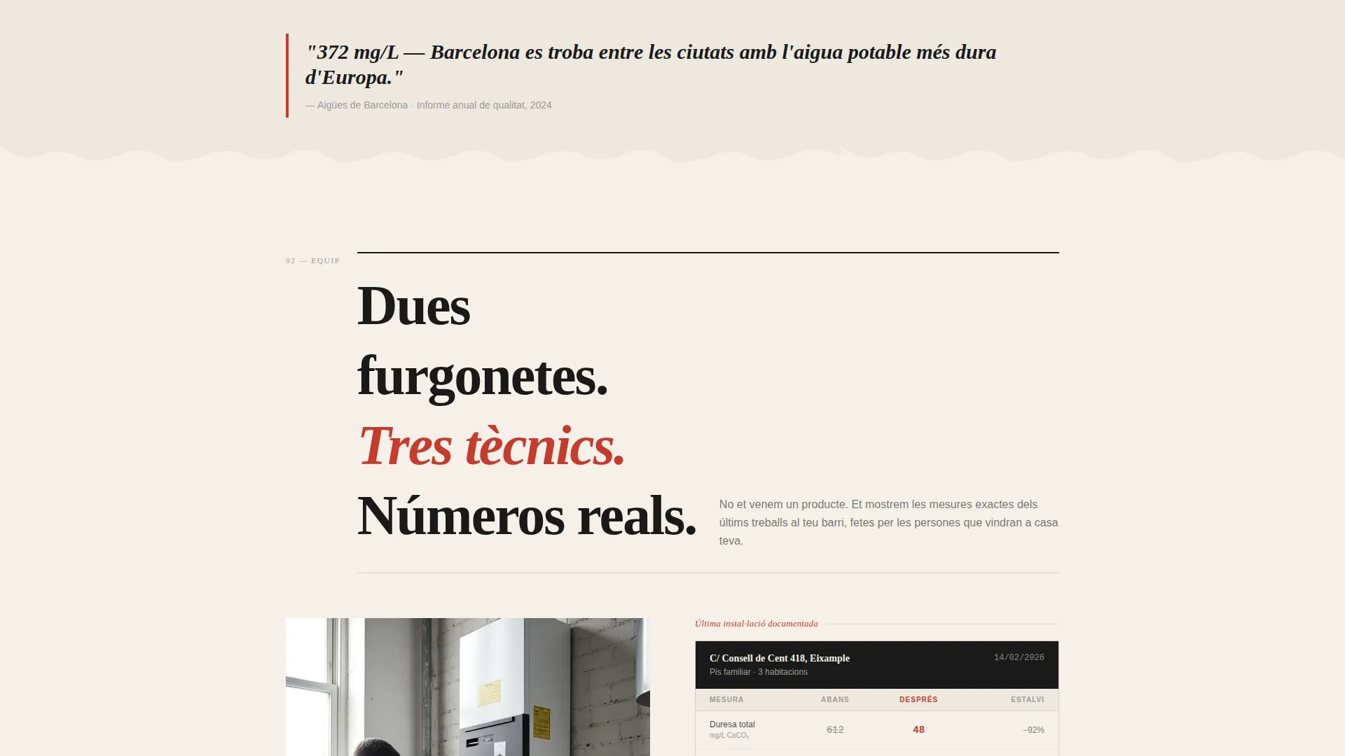 Editorial Watersoftener | Free Website Template | Rocket