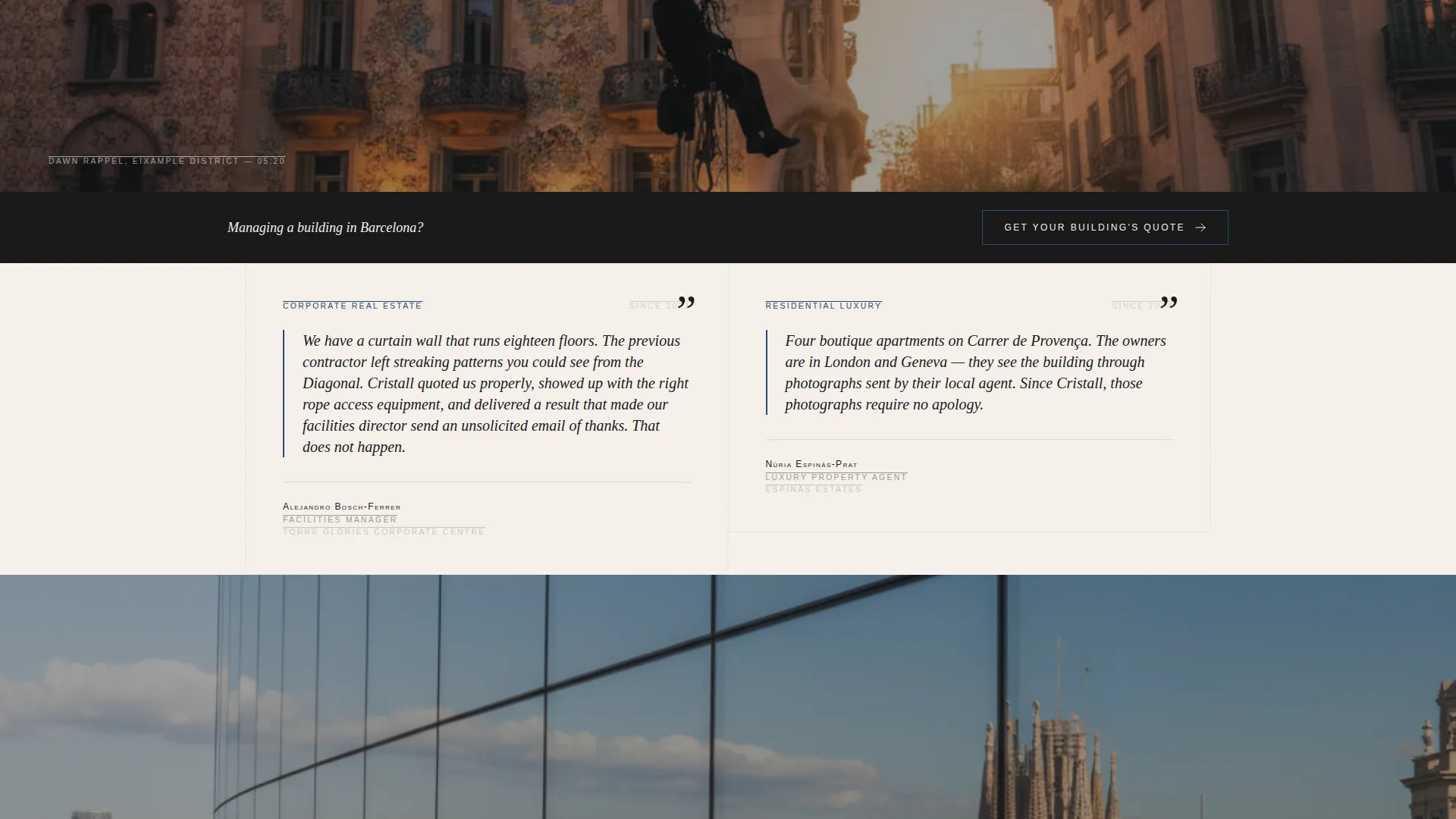 Executive Windowcleaning | Free Website Template | Rocket
