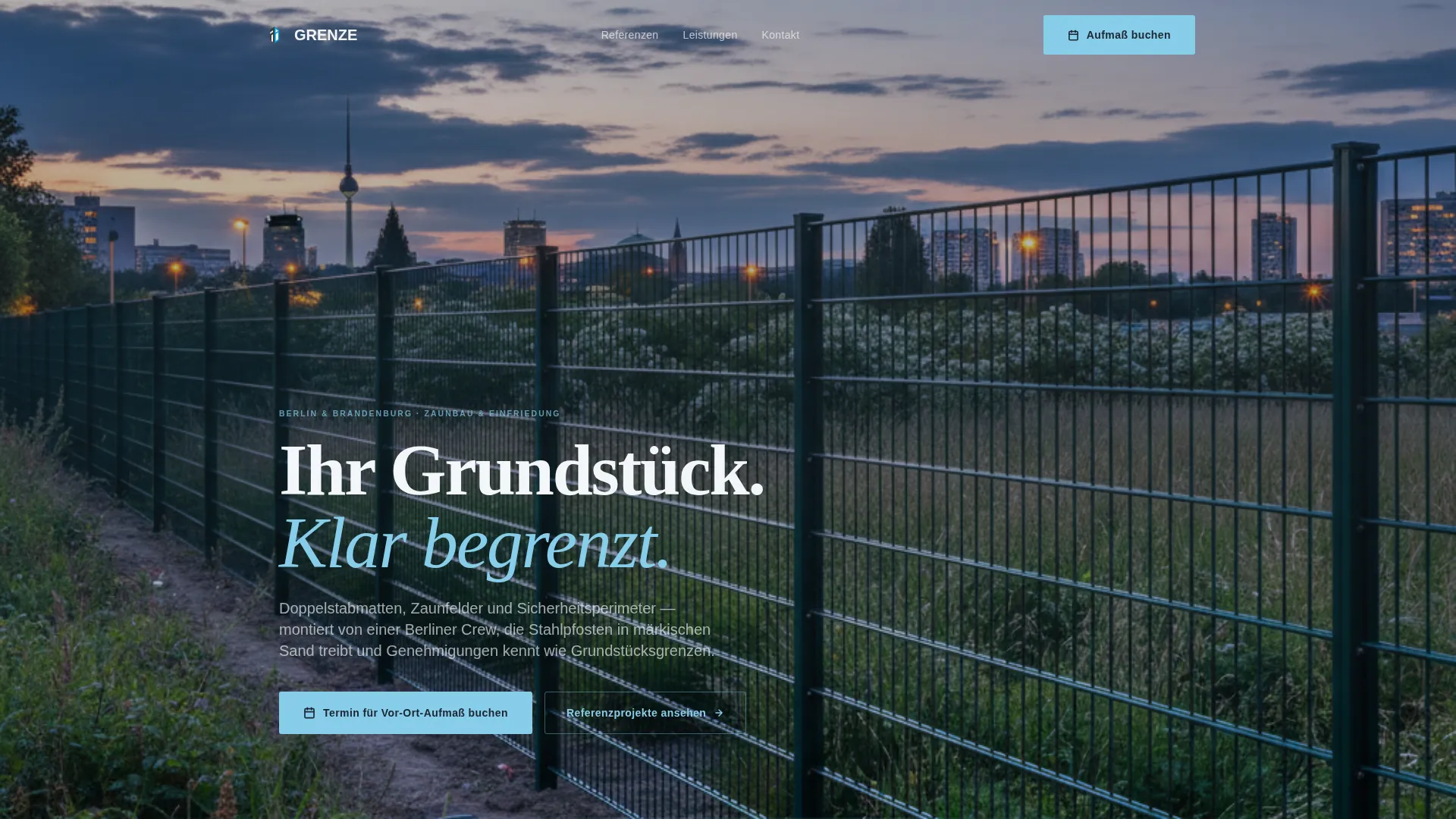 Authoritative Fencing | Free Website Template | Rocket