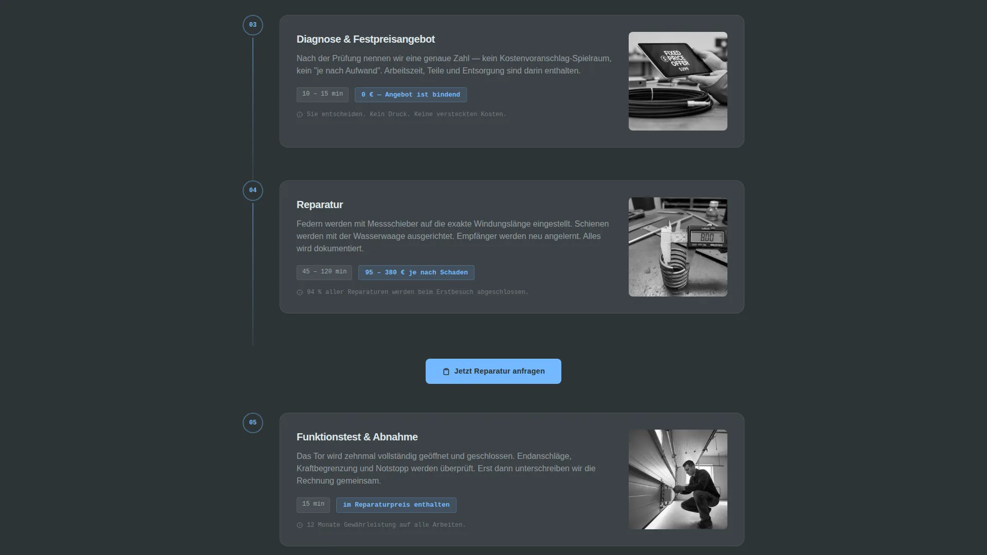 Reliable Garagedoor | Free Website Template | Rocket