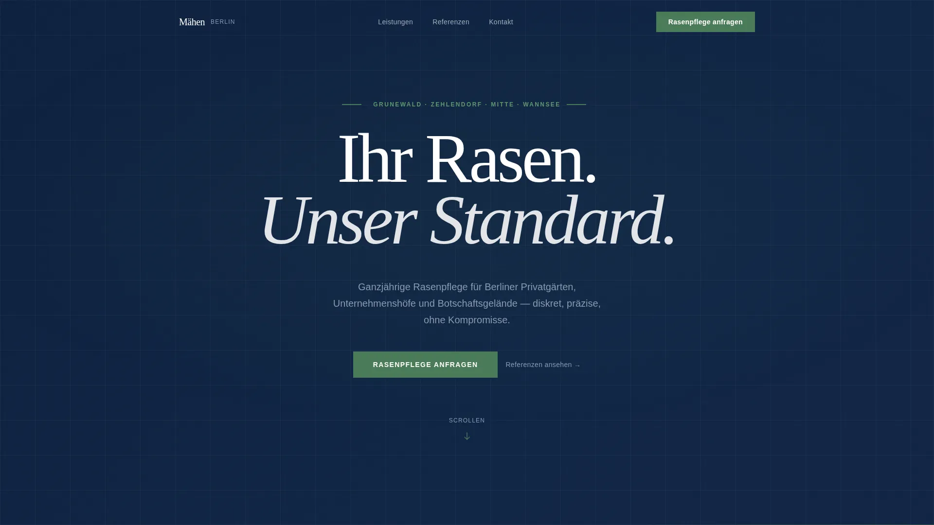 Precision Lawncare | Free Website Template | Rocket