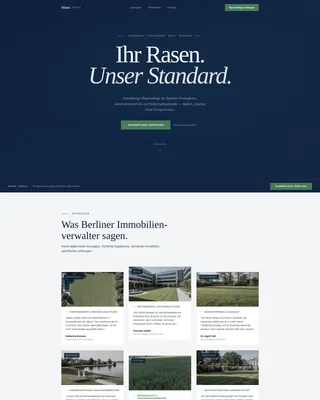 Precision Lawncare | Free Website Template | Rocket