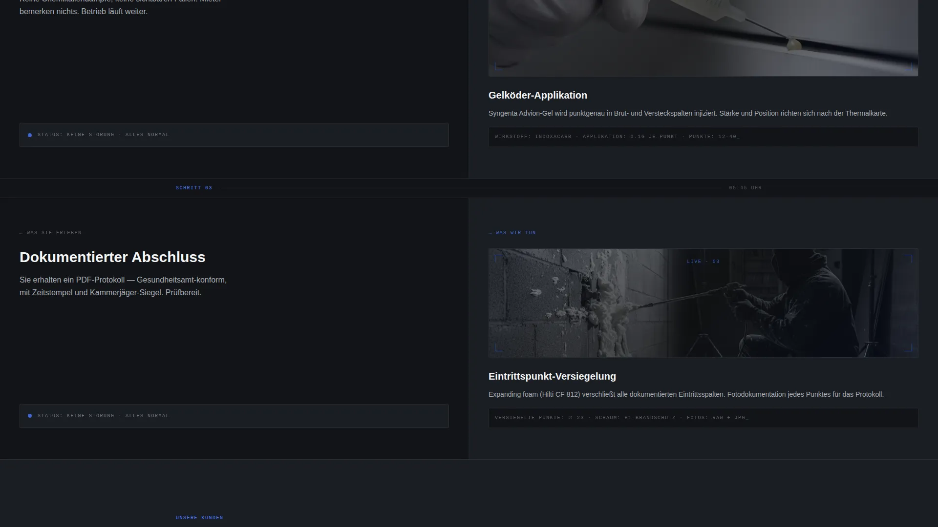 Precision Pestcontrol | Free Website Template | Rocket