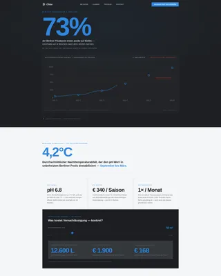 Crystalclear Poolcleaning | Free Website Template | Rocket