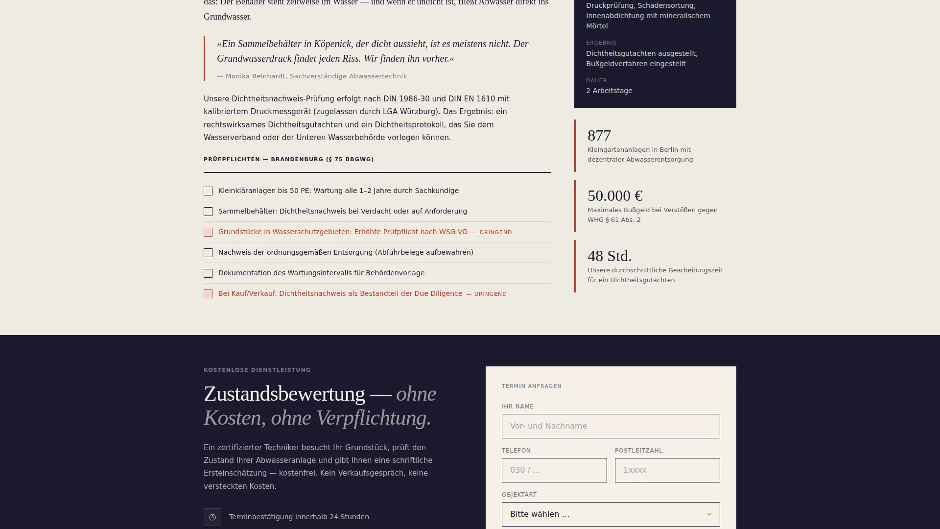 Precision Septic | Free Website Template | Rocket