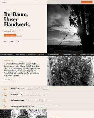 Modern Tree | Free Website Template | Rocket