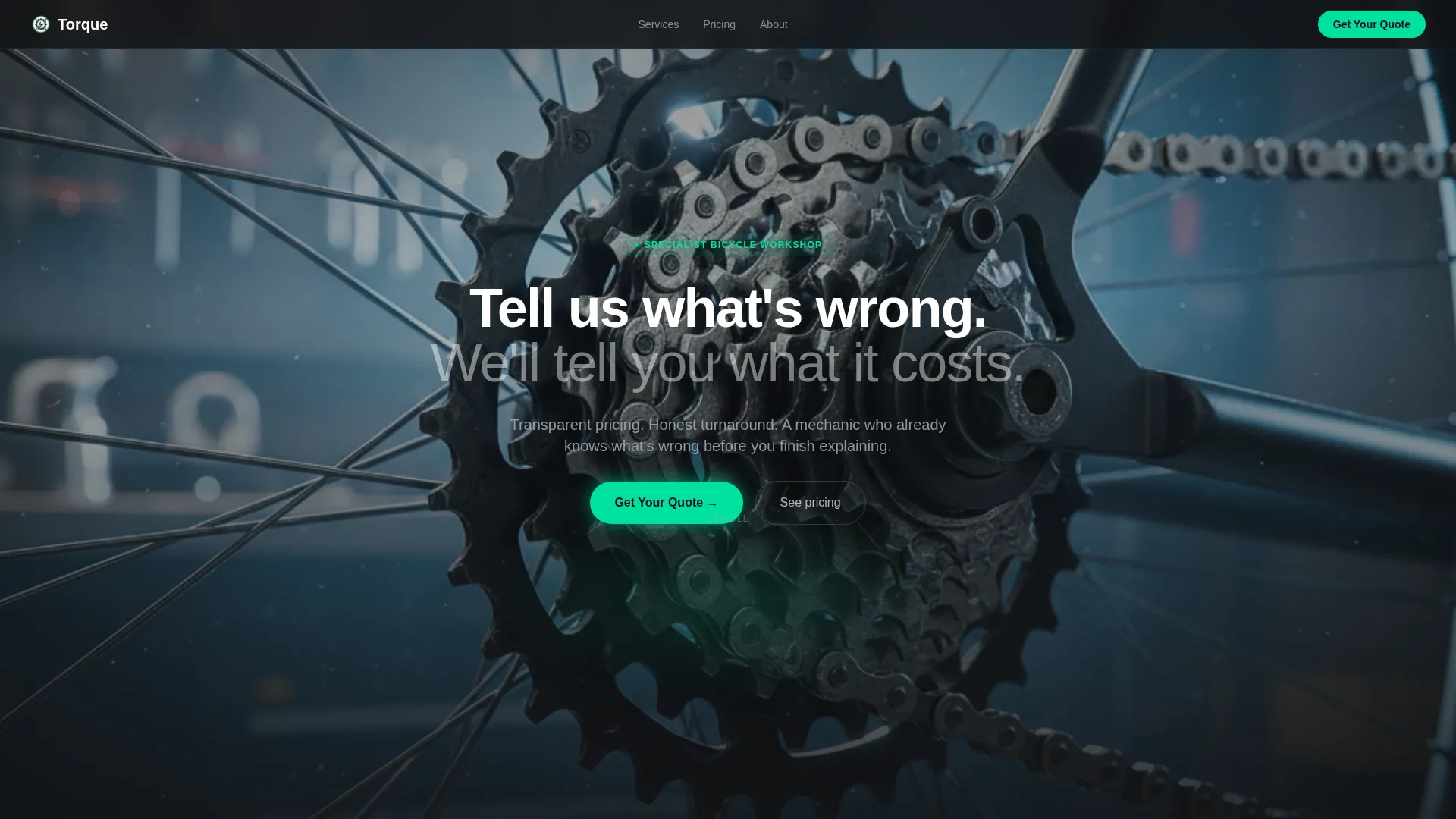 Certified Auto Mechanic Landing Page Template