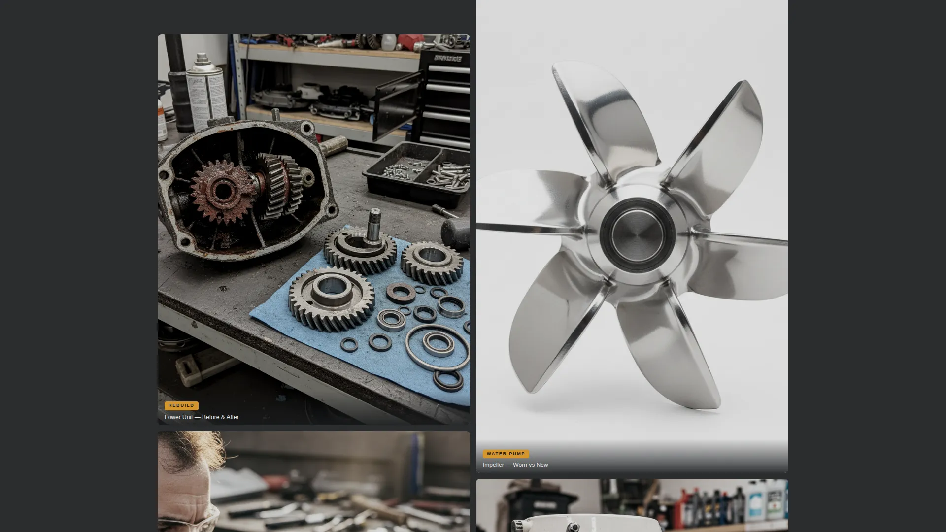 Marine Mechanic Comparison Table Landing Page