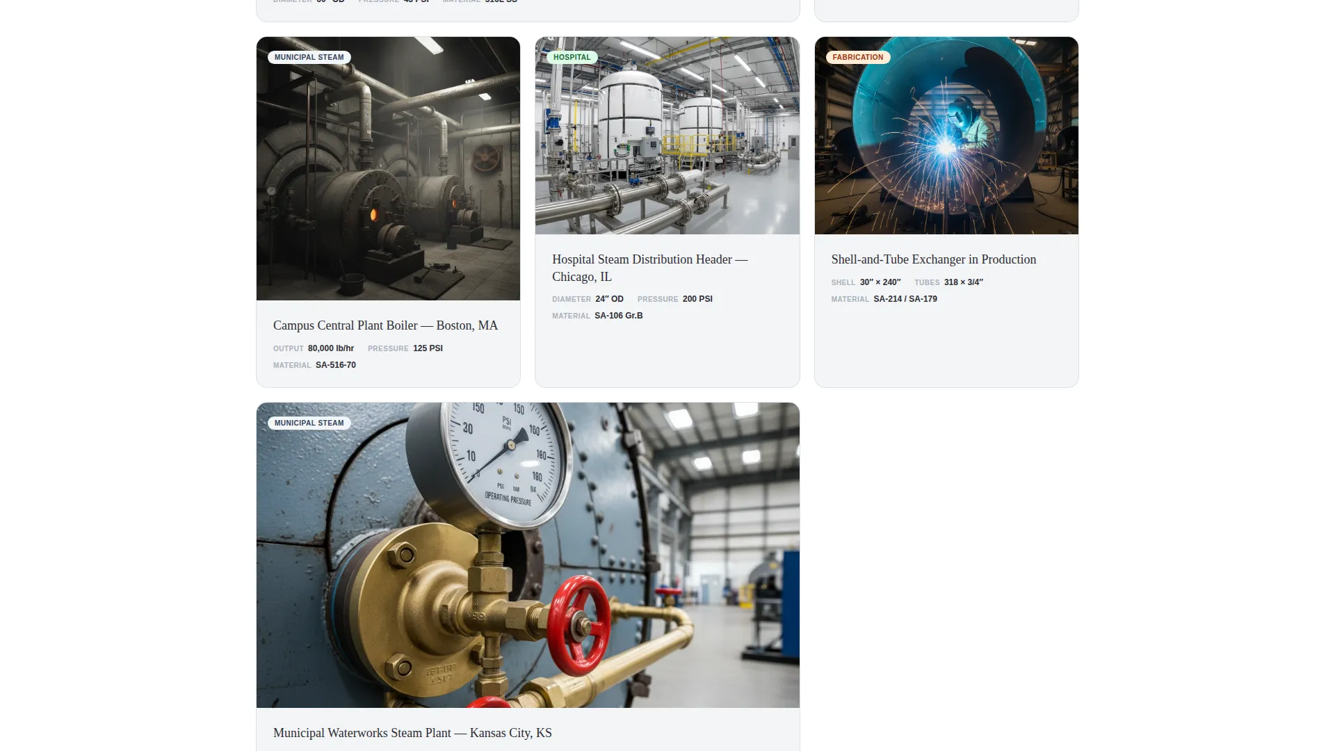 Boilermaker Quote Request Landing Page Template