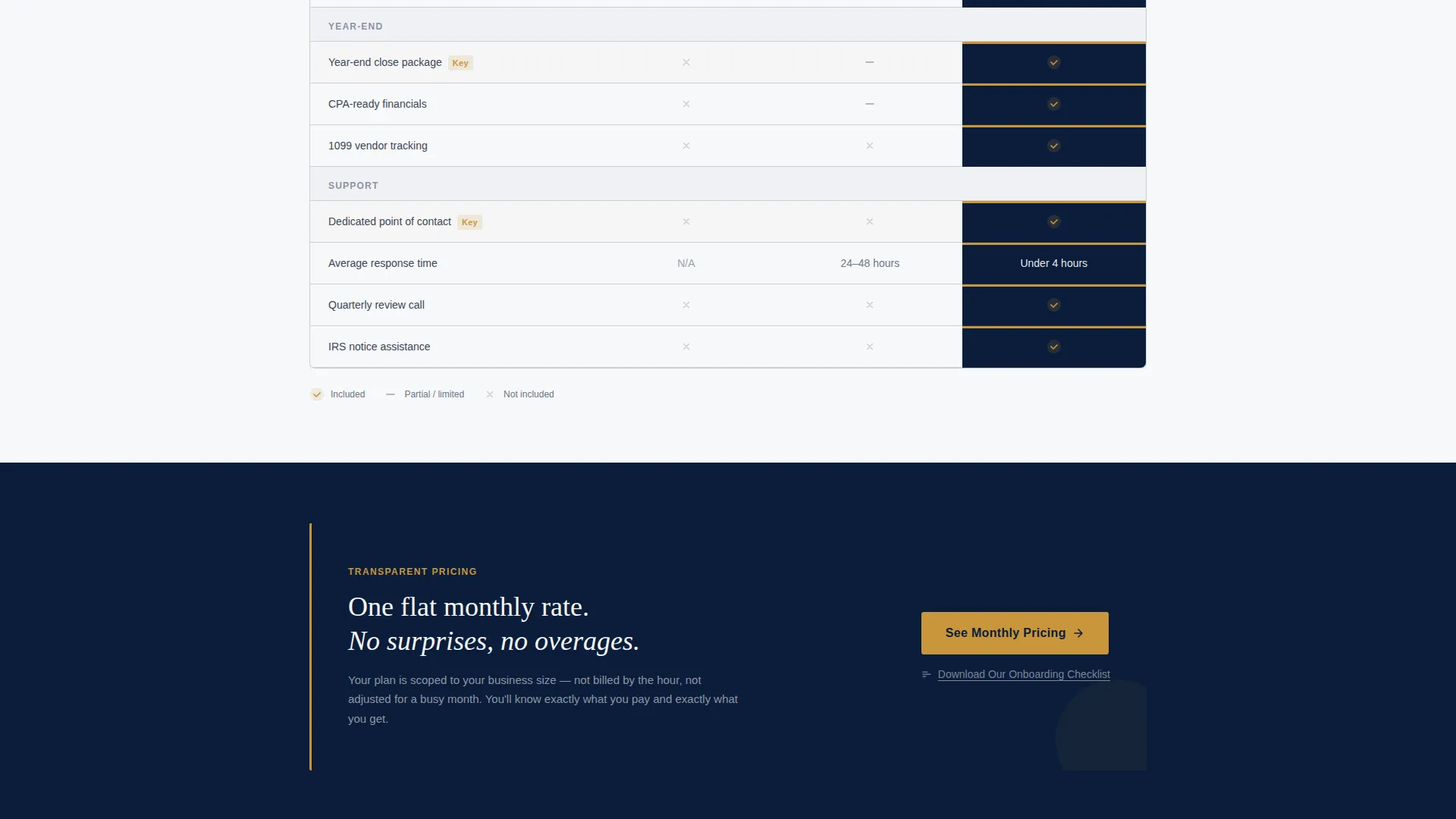 Bookkeeper Specialist Booking Website Template