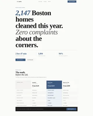 Trusted Cleaning | Free Website Template | Rocket