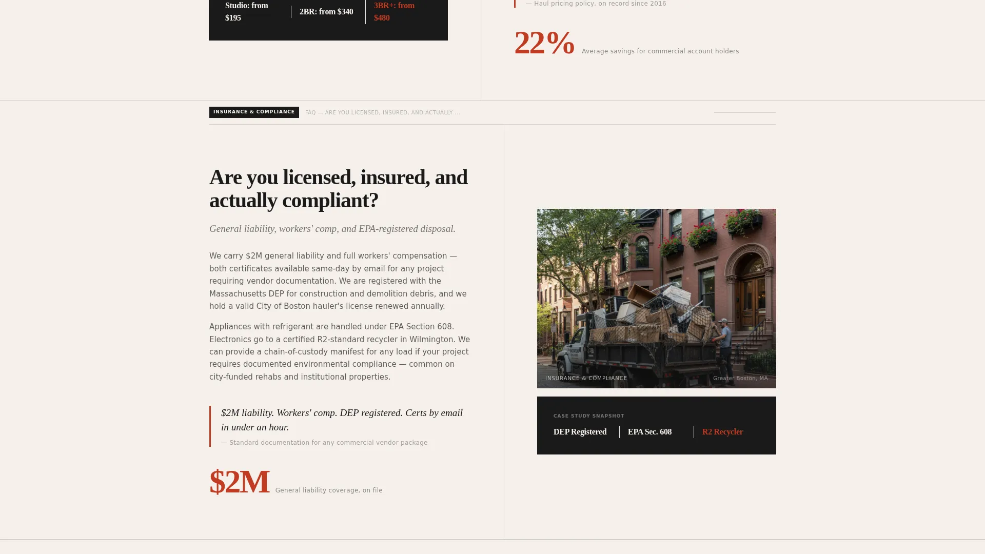Authoritative Junkremoval | Free Website Template | Rocket