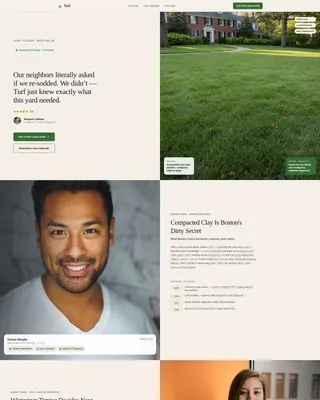 Authoritative Lawncare | Free Website Template | Rocket