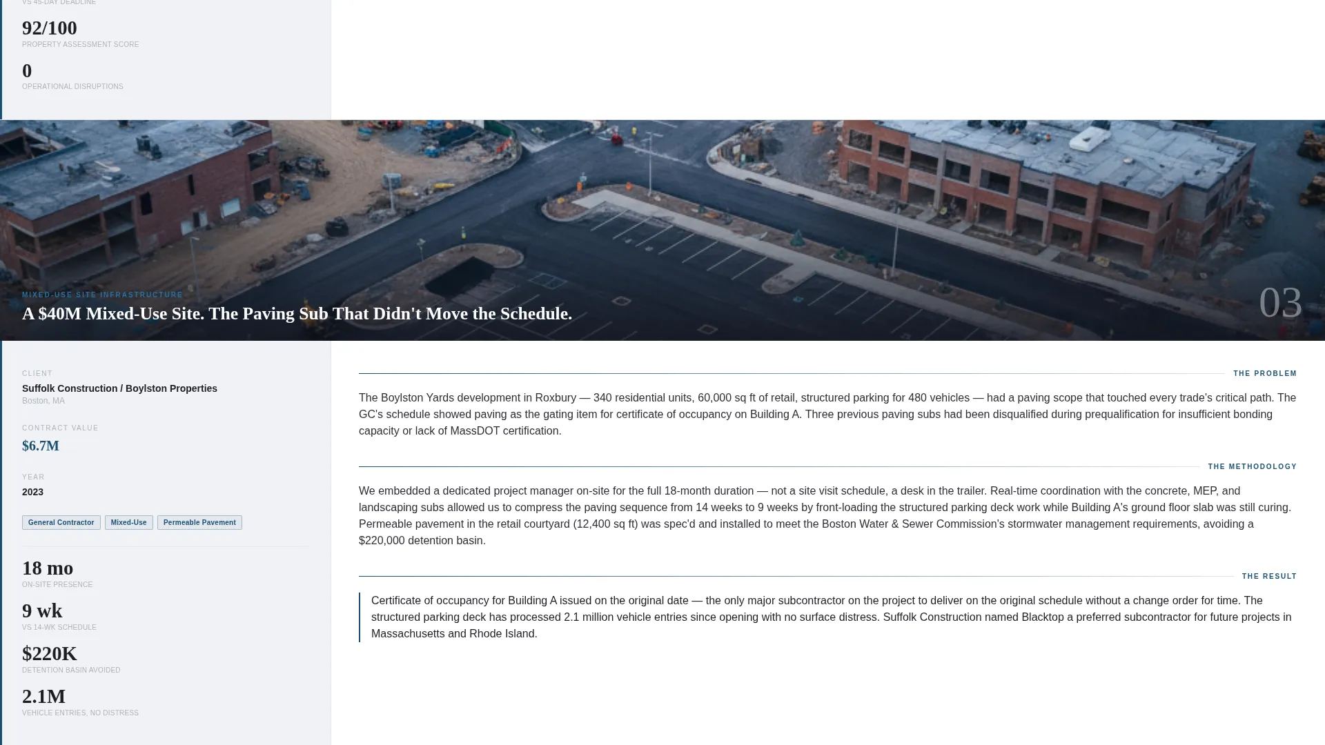 Authoritative Paving | Free Website Template | Rocket