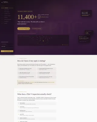 Authoritative Septic | Free Website Template | Rocket