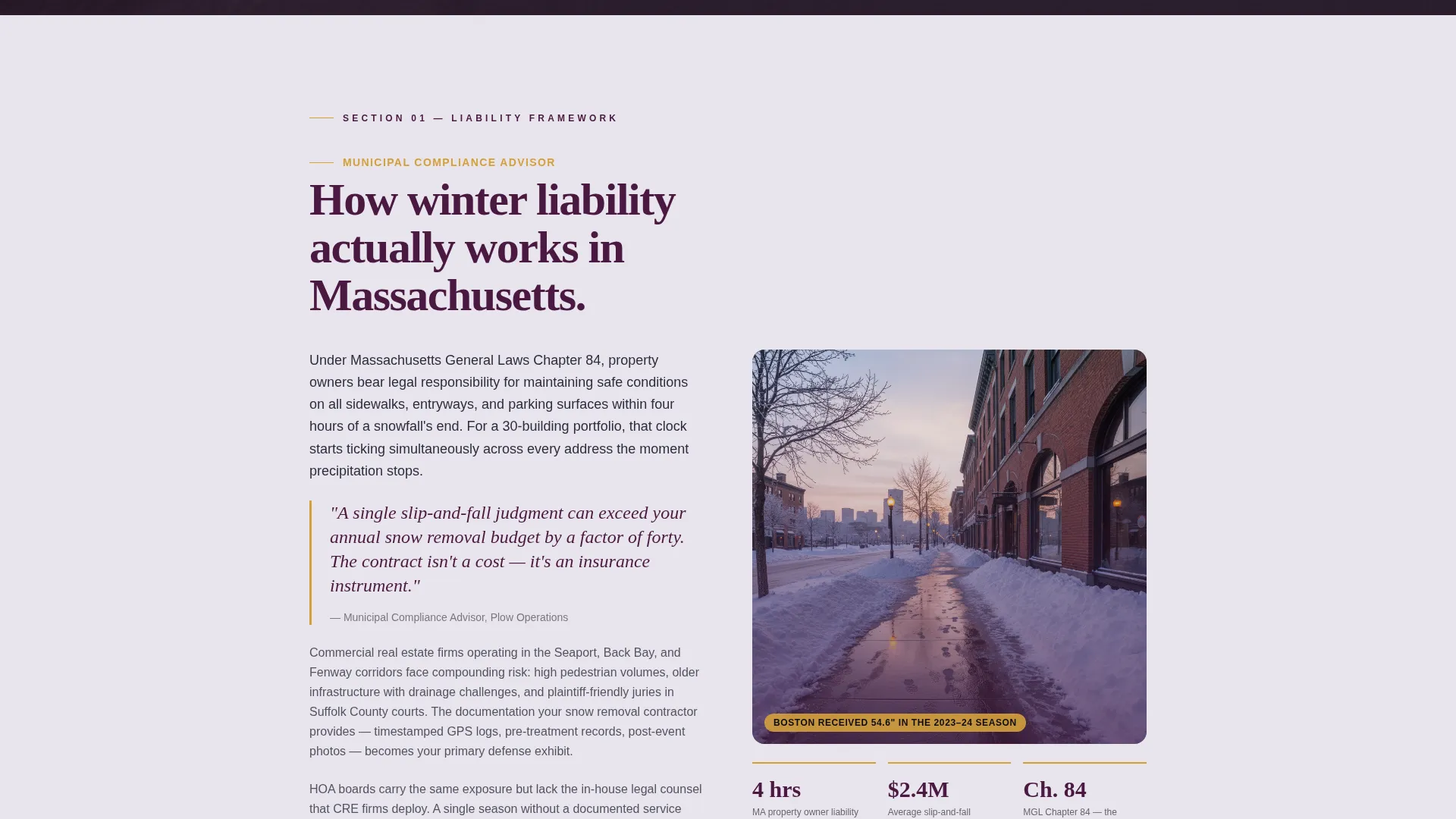 Authoritative Snowremoval | Free Website Template | Rocket
