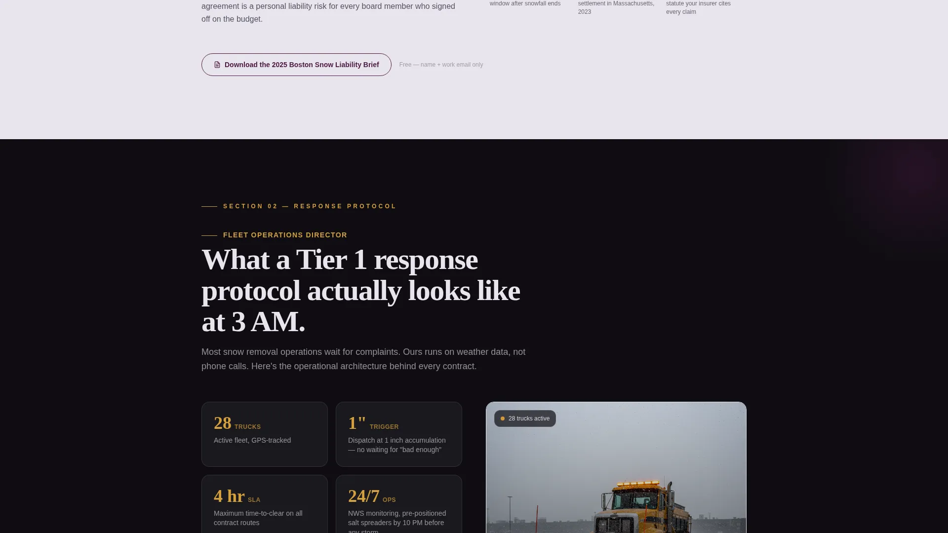 Authoritative Snowremoval | Free Website Template | Rocket