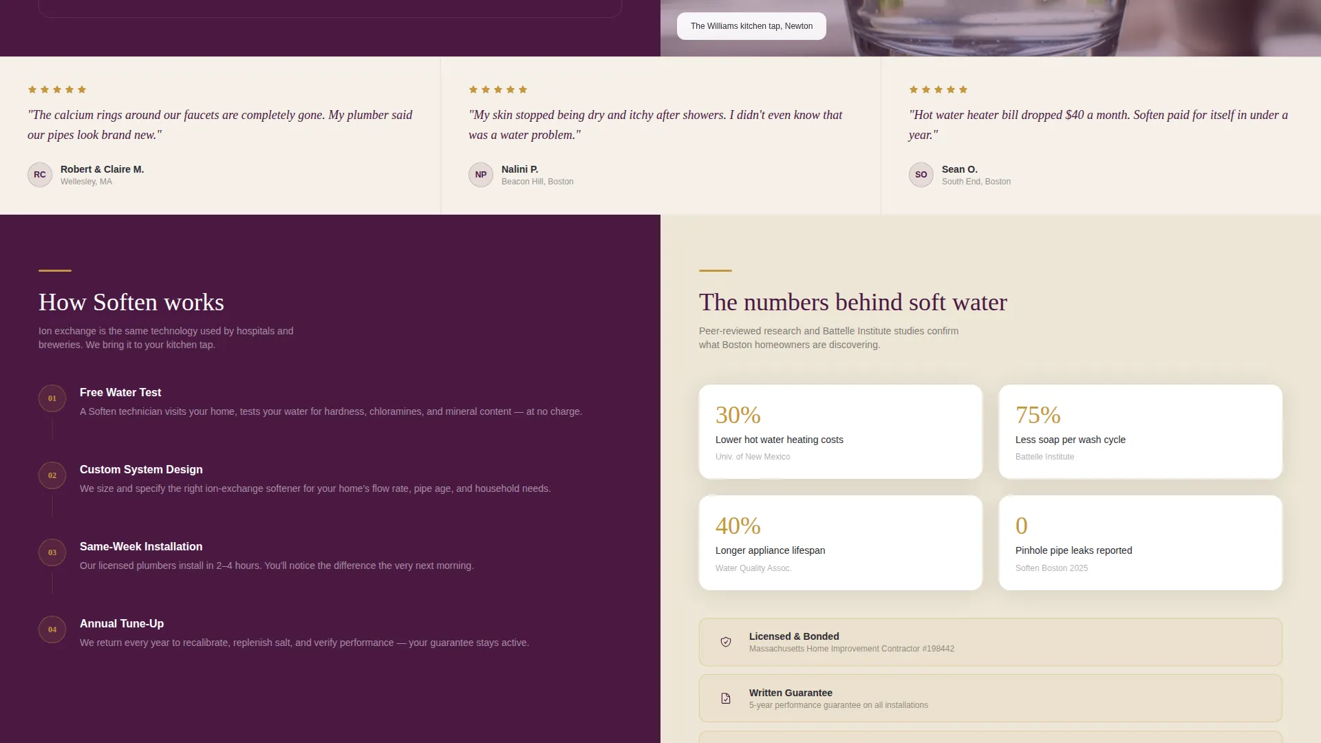 Certified Water Treatment | Free Website Template | Rocket