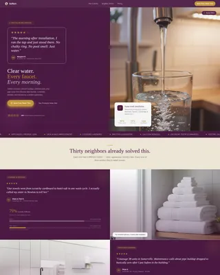 Certified Water Treatment | Free Website Template | Rocket