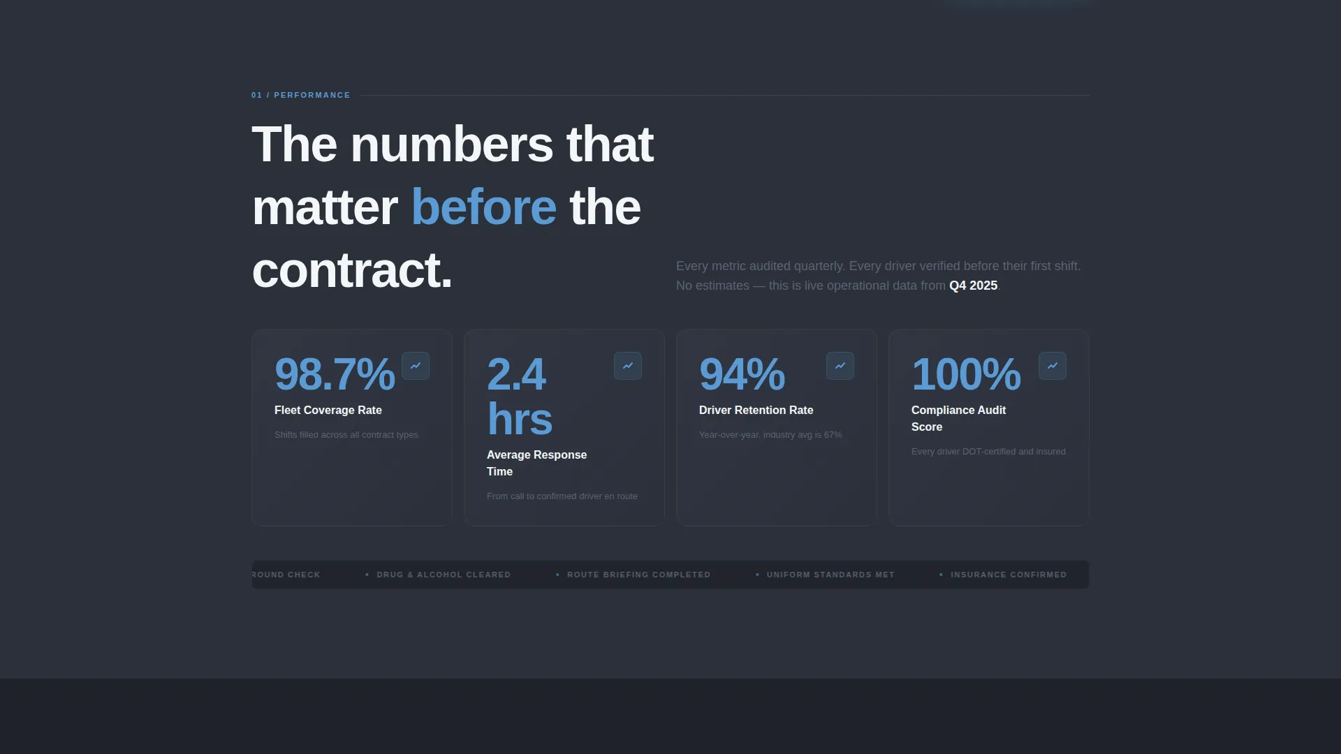 Bus Driver Booking Landing Page Template