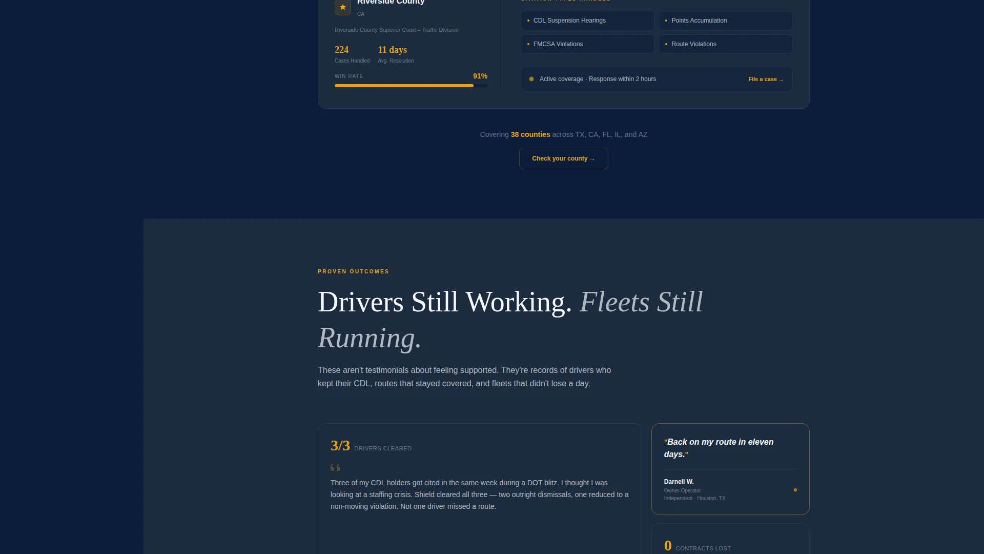 Bus Driver Reviews Website Template