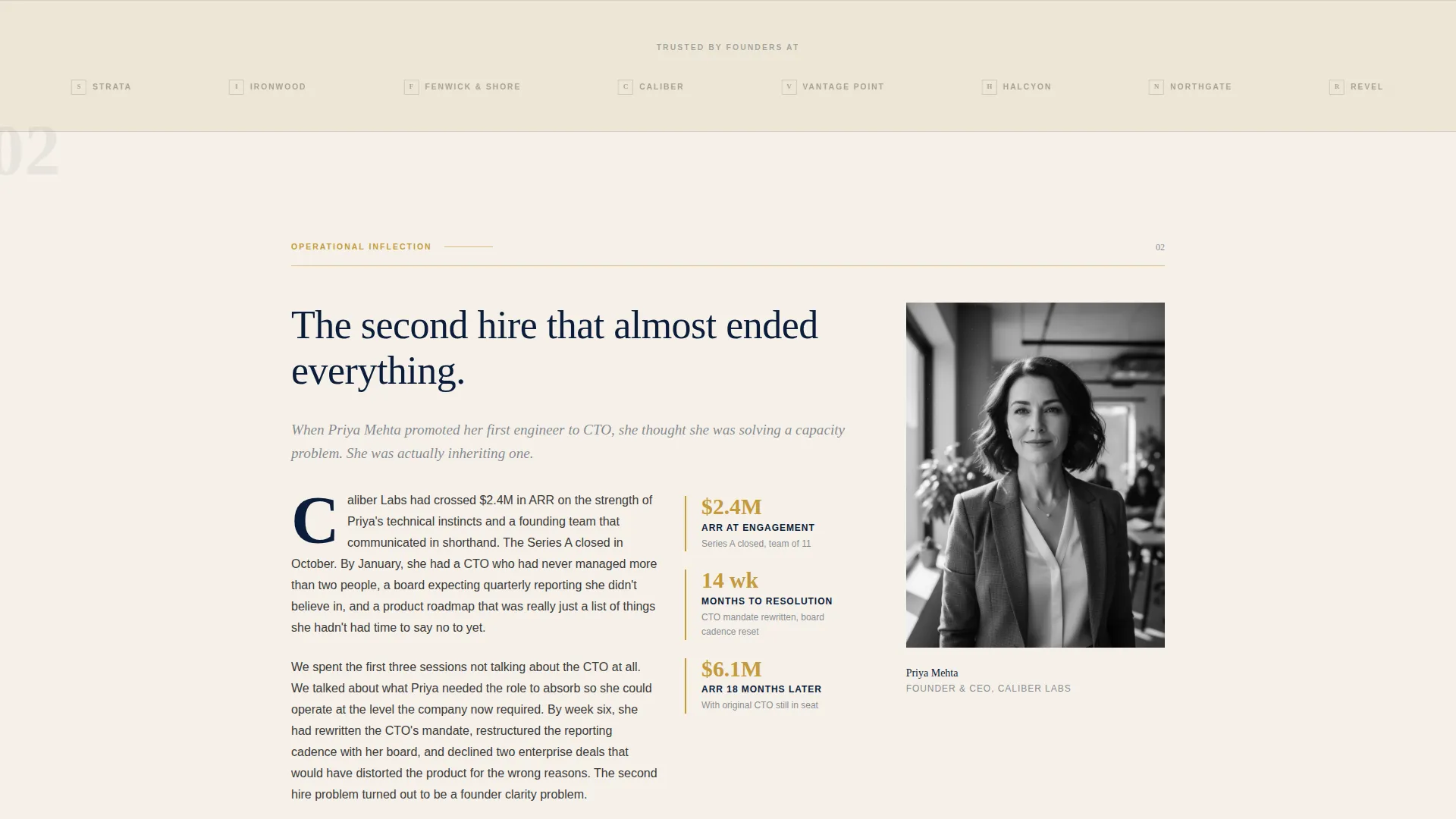 Specialist Business Coach Appointment Booking Website Template