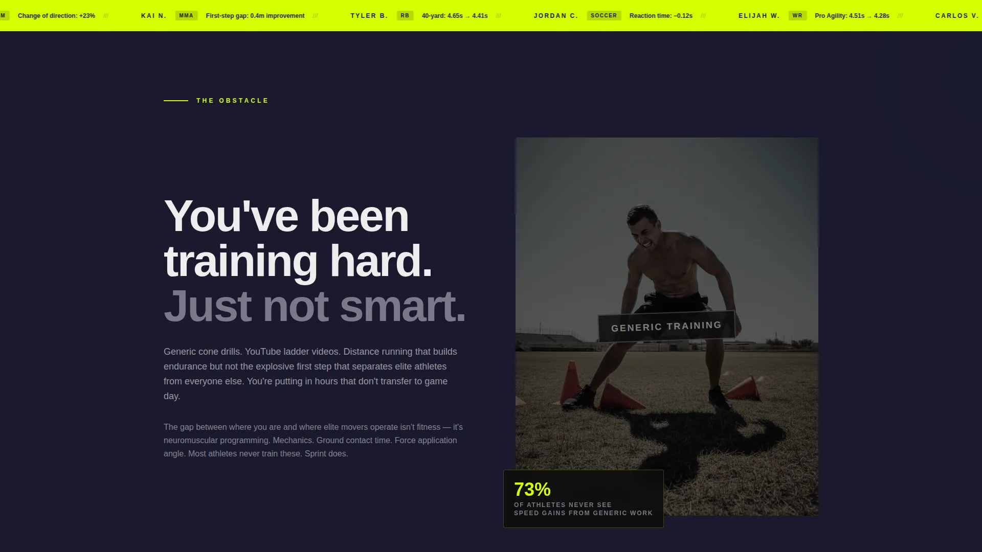 Complete Sports Academy & Coaching Professional Website Template