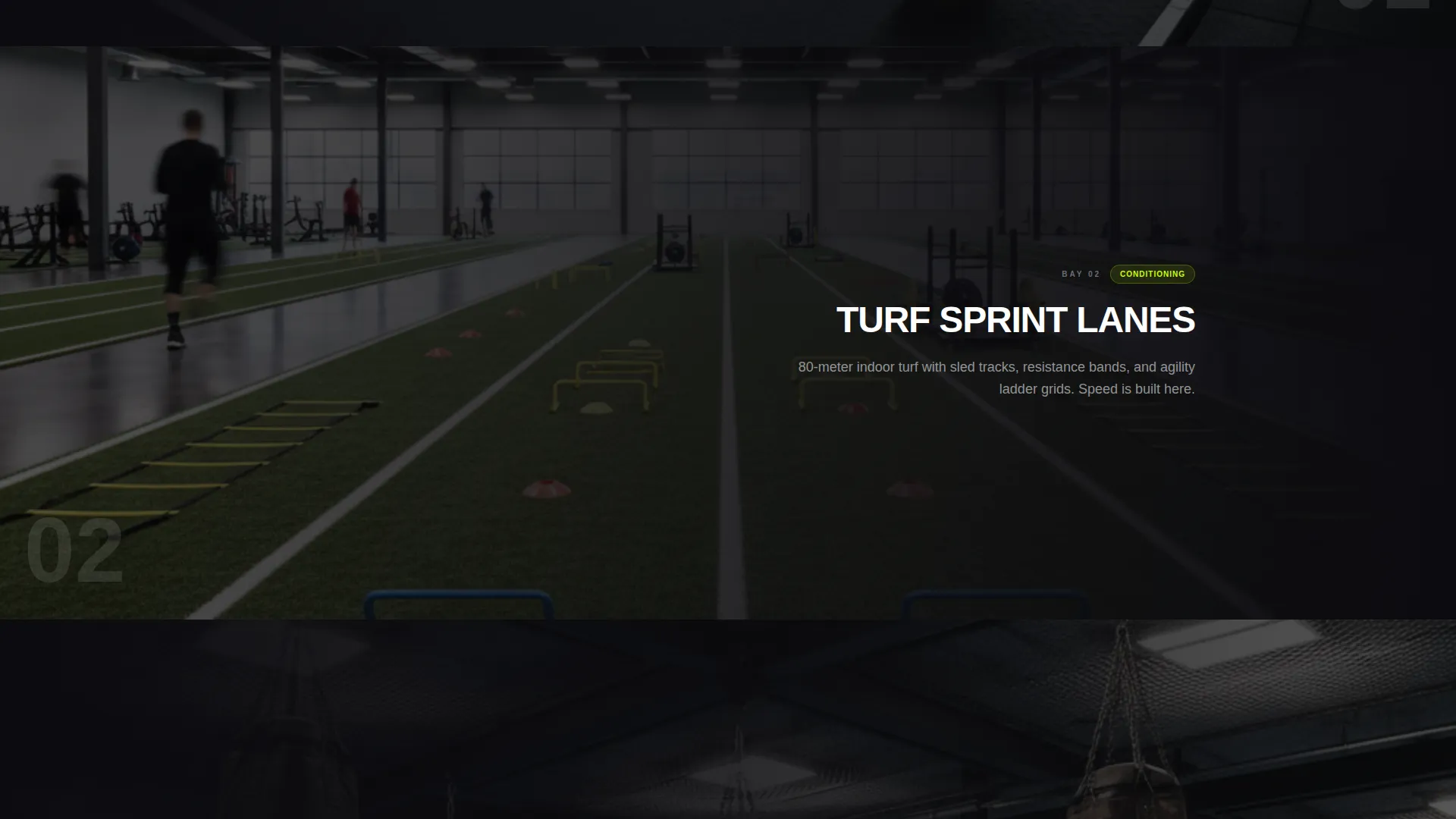 Sports Complex Landing Page Template