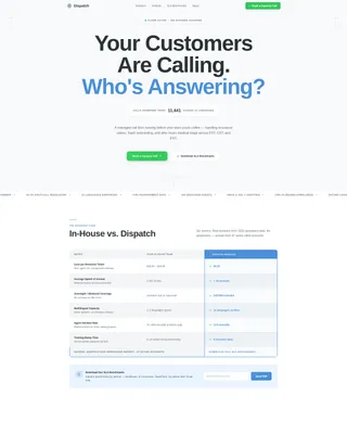 Outsourcing & BPO Booking Website Template
