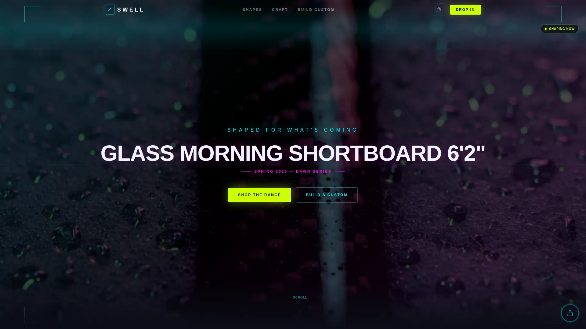 Bold Wave Sports Landing Page Template