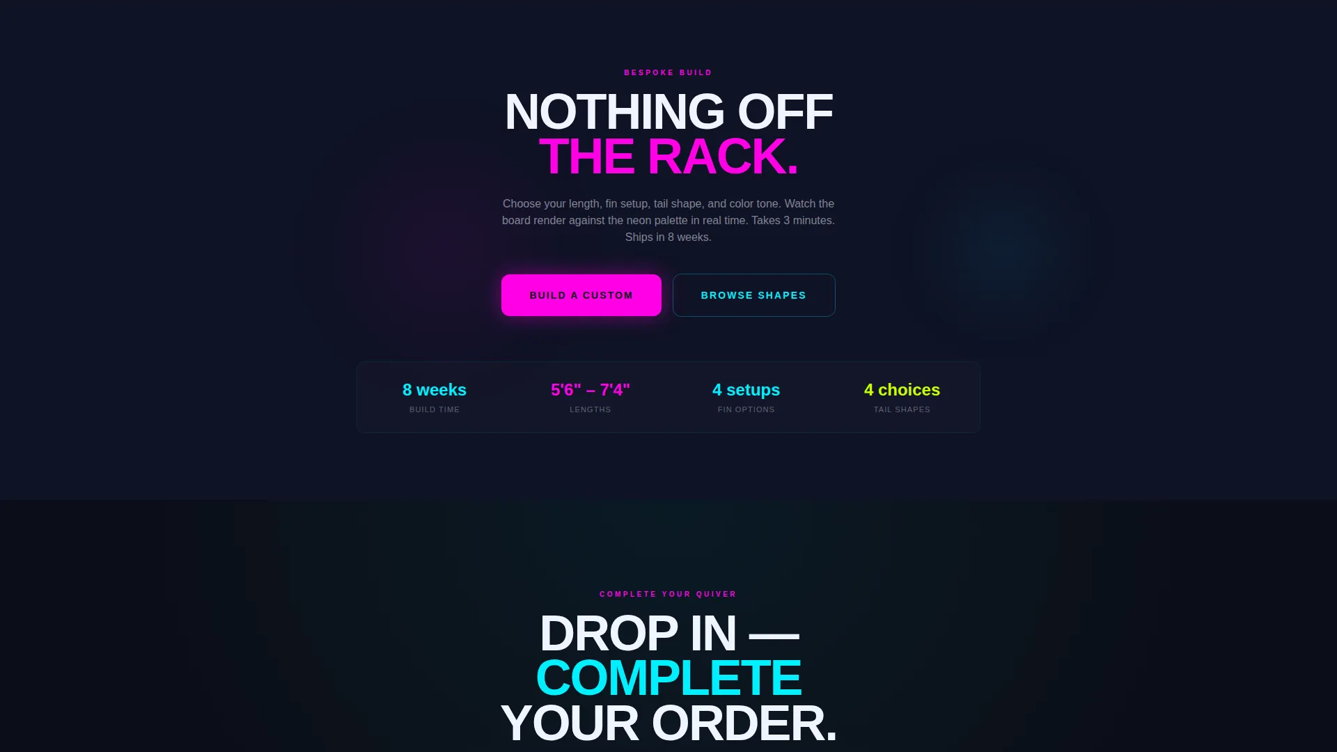 Bold Wave Sports Landing Page Template