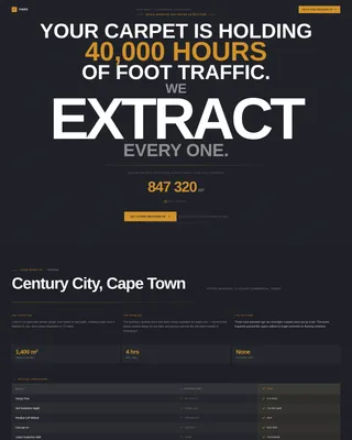 Precision Carpetcleaning | Free Website Template | Rocket