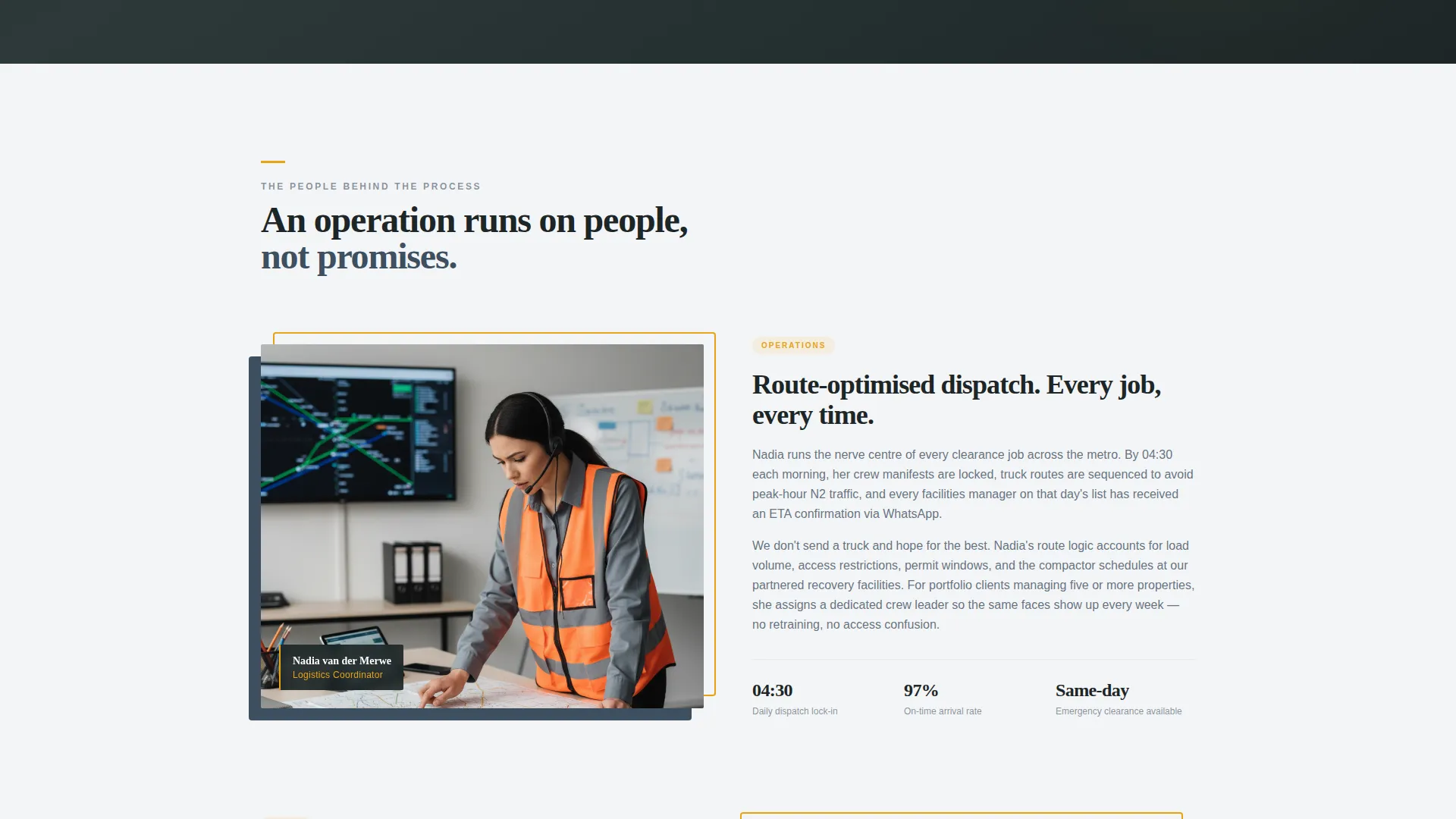 Precision Commercial | Free Website Template | Rocket