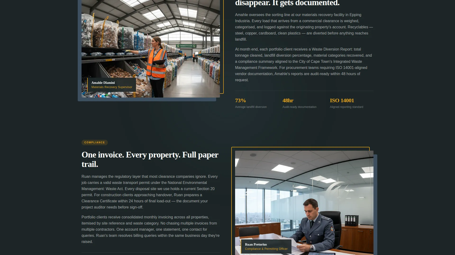 Precision Commercial | Free Website Template | Rocket