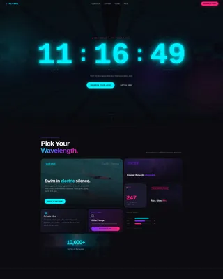 Thrilling Aquatic Sports Landing Page Template