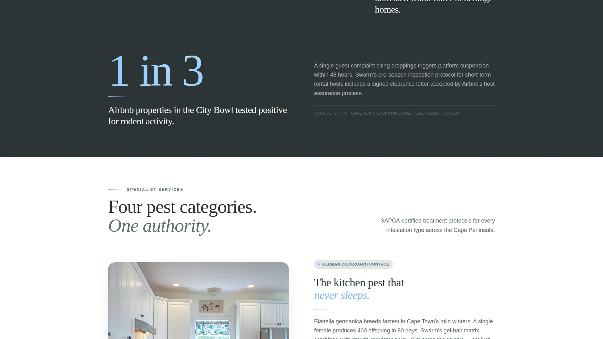 Proven Pest Management | Free Website Template | Rocket