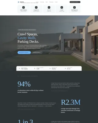Proven Pest Management | Free Website Template | Rocket