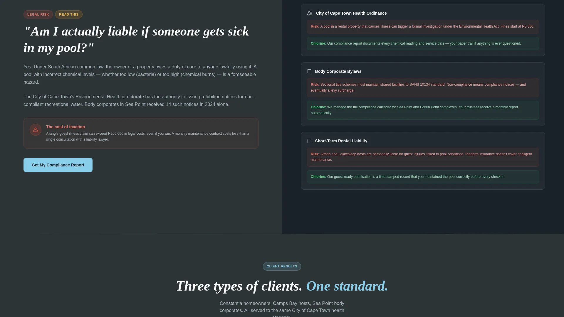 Crystalclear Poolcleaning | Free Website Template | Rocket