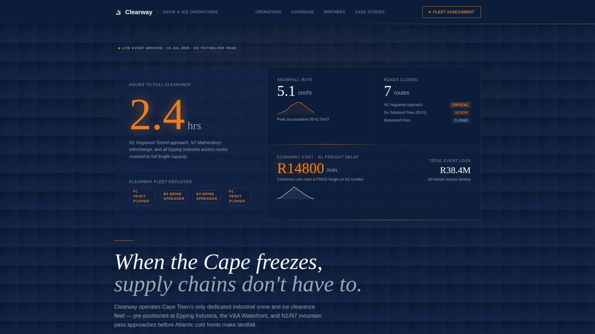 Authoritative Snowremoval | Free Website Template | Rocket
