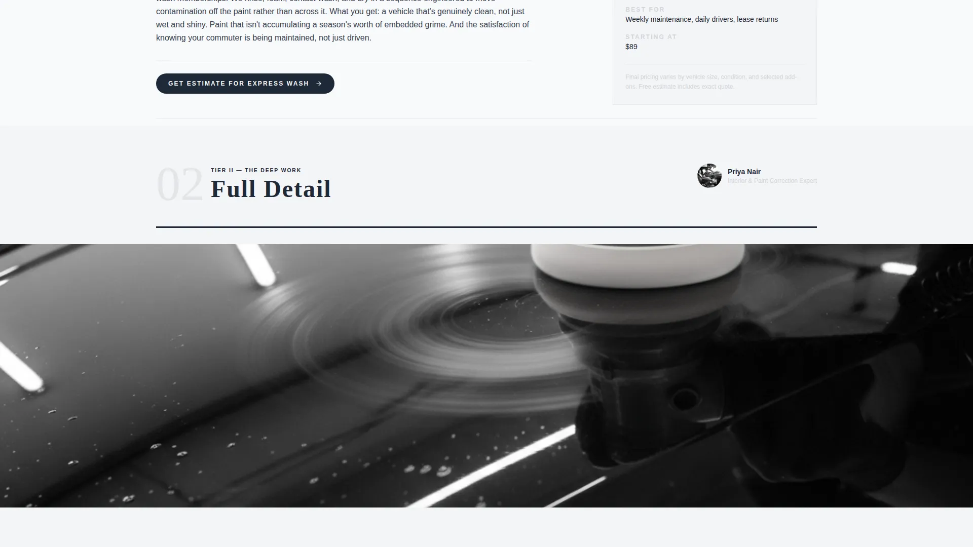 Car Wash Marketing Blog Website Template