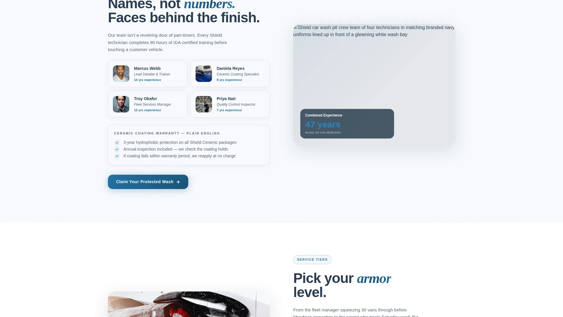 Car Wash Marketing Booking Website Template